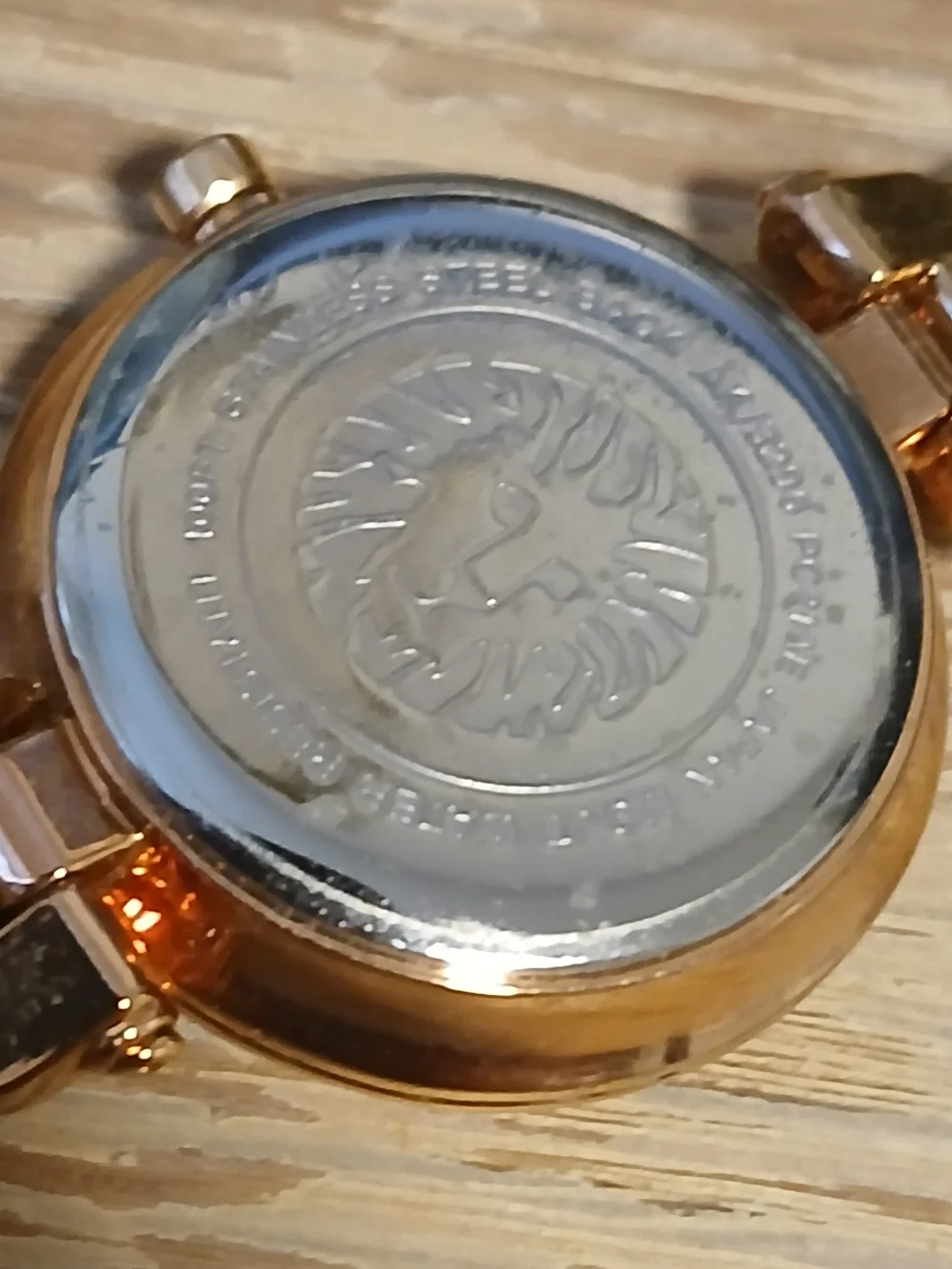 Anne Klein Rose Gold and White Ceramic Bracelet Watch *READ*